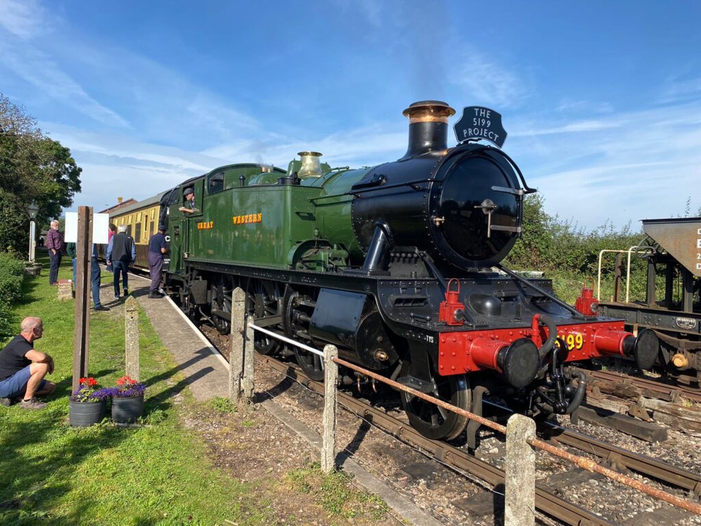 5199 at the West Somerset Railway